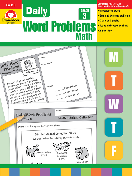 Title details for Daily Word Problems, Grade 3 by Evan-Moor Educational Publishers - Available